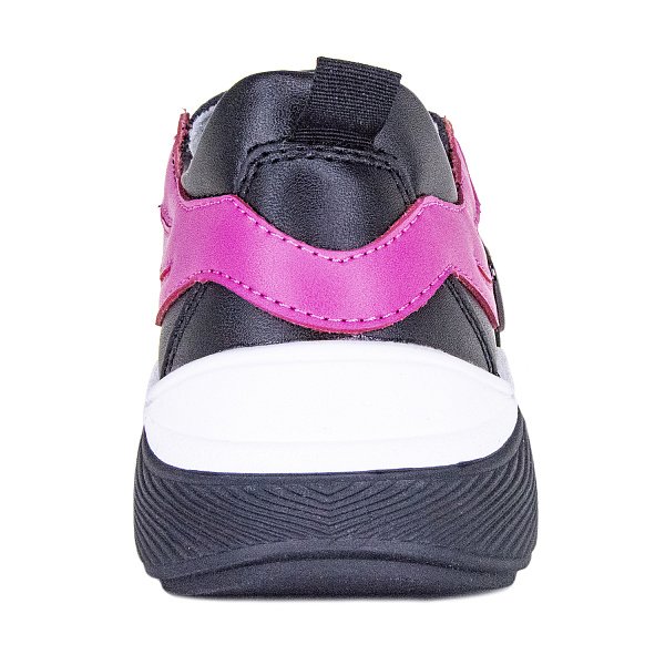 Детские кроссовки ORTHOBOOM 37057-01 черный с розовым