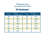 Детские полусапожки Orthoboom 67055-02 виноградный с черным фото 9