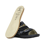 Женские сабо 20057-02 ярко-черный фото 5