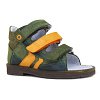 Детские сандалии Orthoboom 27057-02 хаки с оранжевым