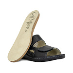 Женские босоножки 20323-01 глубокий черный фото 5