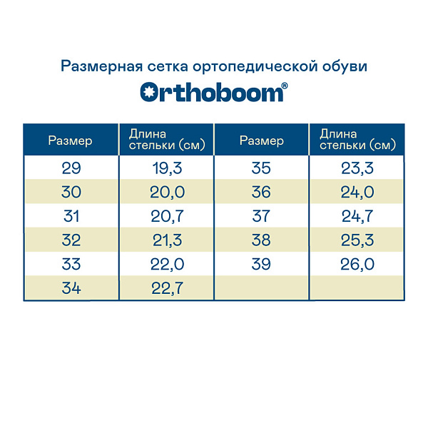 Детские кроссовки Orthoboom 32223-25 дымчатый индиго