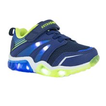 Светящиеся детские кроссовки Orthoboom AIR 33223-24 
темно-синий с салатовым фото 1