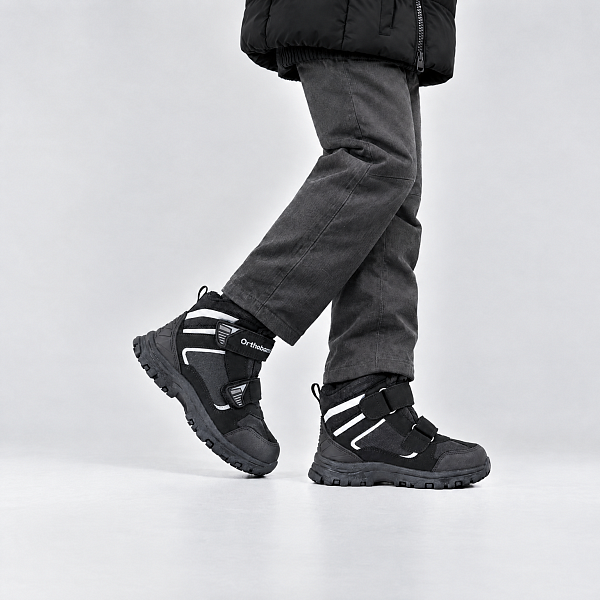 Детские ботинки Orthoboom 87054-03 черный