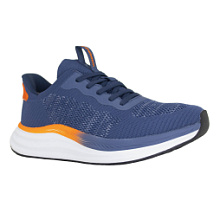 Кроссовки 37245-12 полуночно-синий с оранжевым фото 1