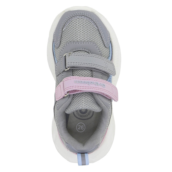 Детские кроссовки Orthoboom 33037-01 серый туман