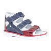 Детские сандалии Orthoboom 25057-07 синий-красный-белый