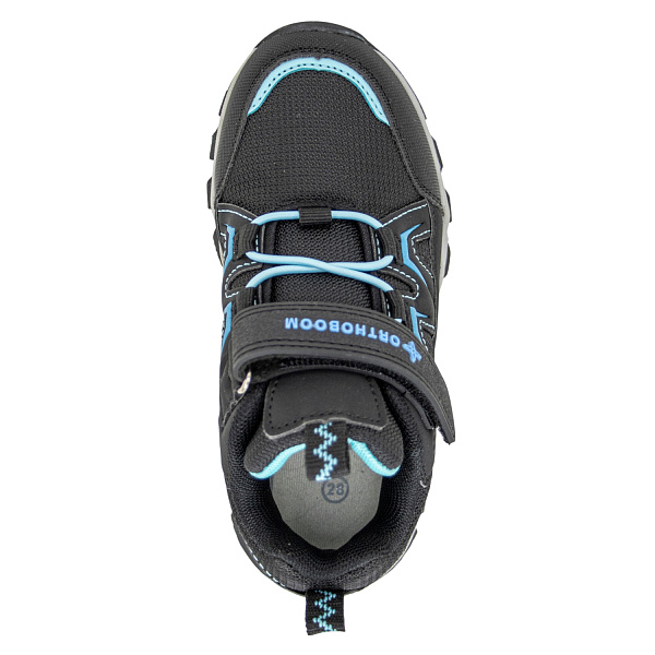 Кроссовки Orthoboom 30225-09 черный с бирюзовым