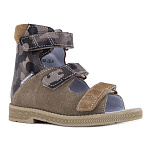 Детские сандалии Orthoboom 71497-1 темно-бежевый милитари