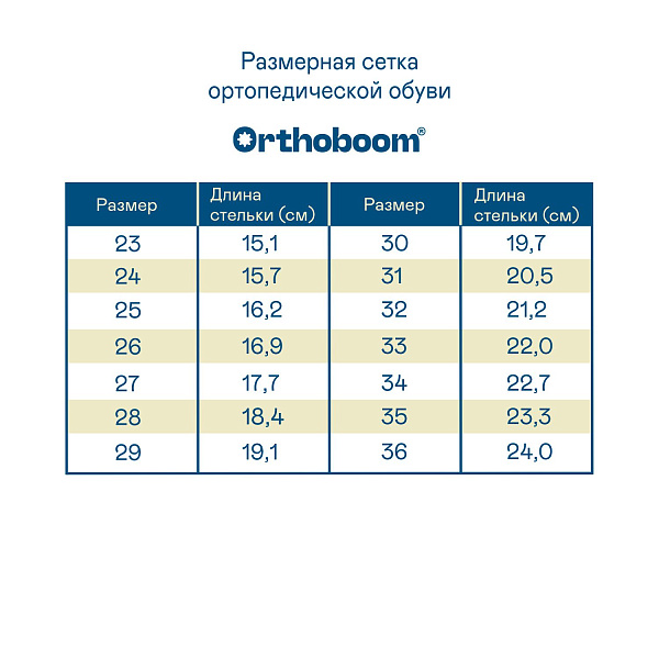 Детские полусапожки Orthoboom 67055-02 ледяной кобальт