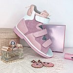 Детские сандалии ORTHOBOOM 71057-03 розово-жемчужный фото 2