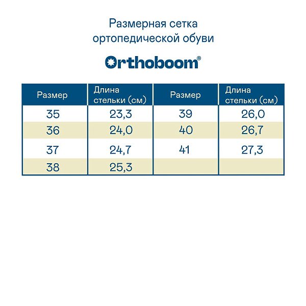 Кроссовки ORTHOBOOM 37223-03 синий-ультрамарин