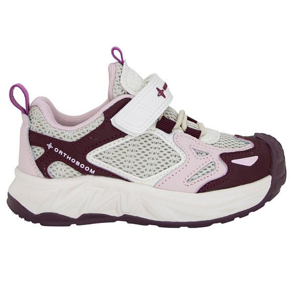 Детские кроссовки Orthoboom 33037-01 сливочная брусника