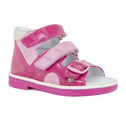 Детские сандалии Orthoboom 27057-03 фуксия с розовым фото 1