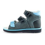 Детские сандалии ORTHOBOOM 25057-10 синий-голубой фото 2