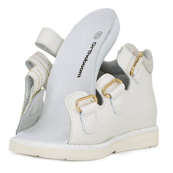 Детские сандалии Orthoboom 27057-01 песочная бабочка