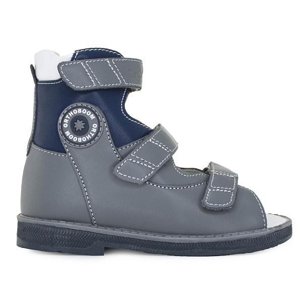 Детские сандалии Orthoboom 71597-33 серо-голубой
