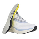 Ортопедические Мужские кроссовки Orthoboom 37057-02 белый с серебристым фото 6