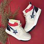 Детские кроссовки Orthoboom 30247-16 бежевый со звездой фото 3