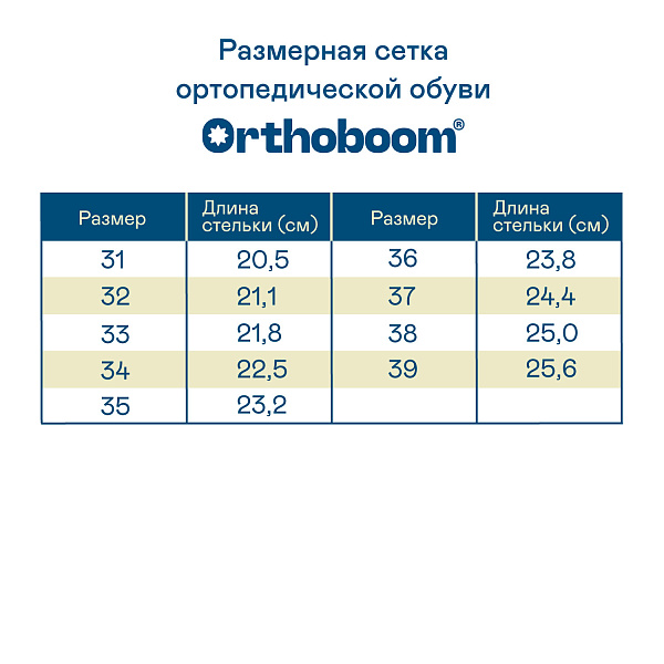 Детские ботинки Orthoboom 83394-34 черный с ореховым