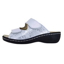 Ортопедические женские сабо Orthoboom 20037-02 
белый мрамор фото 5