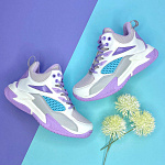 Детские кроссовки Orthoboom 30247-19 бело-серый с лавандовым фото 2