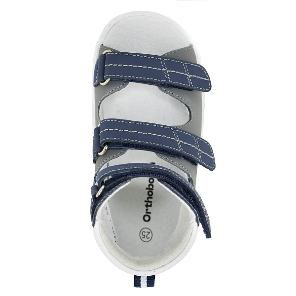 Детские сандалии Orthoboom 71487-1 серо-синий