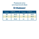 Ортопедические Женские полуботинки Orthoboom 97057-12 глубокий черный фото 7