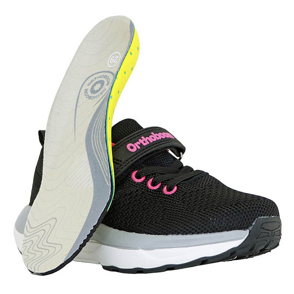 Детские кроссовки Orthoboom 37057-04 черный бархан