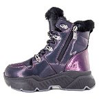 Детские ботинки ORTHOBOOM 88125-44 фиолетовый хамелеон фото 5