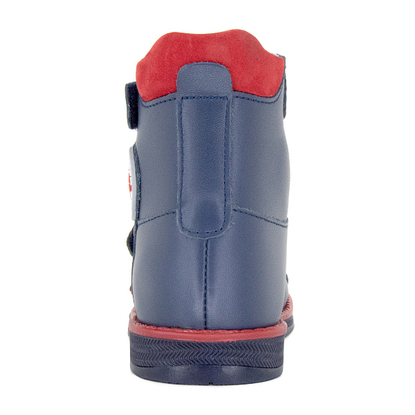 Детские сандалии Orthoboom 71597-33 темно-синий с красным