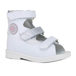 Детские сандалии Orthoboom 71597-33 белый с серебром