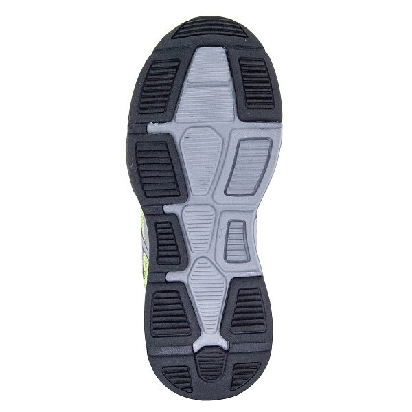 Кроссовки ORTHOBOOM 37223-03 серый с салатовым