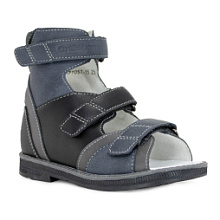 Ортопедические детские сандалии Orthoboom 
71057-15 дымчатый сапфир фото 1