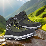 Ортопедические Ботинки Orthoboom 87054-05 черный с хаки фото 2