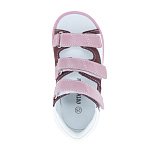 Детские сандалии ORTHOBOOM 25057-10 фуксия-розовый-белый фото 5