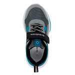 Ортопедические Детские кроссовки Orthoboom 32223-21 черно-серый с бирюзой с легкой подошвой Аэро фото 7