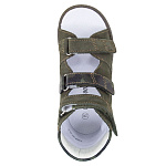 Детские сандалии Orthoboom 71057-07 болотный милитари фото 4