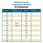 Детские полусапожки ORTHOBOOM 63795-50 темный ультрамарин фото 2