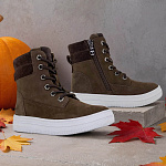 Детские ботинки Orthoboom 83394-34 каштановый фото 2