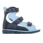 Детские сандалии Orthoboom 71597-33 темно-синий-голубой-белый фото 4