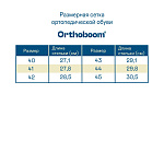 Ортопедические Мужские кроссовки Orthoboom 37247-17 серый парус фото 9