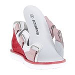 Детские сандалии ORTHOBOOM 25057-07 красный-розовый-белый фото 6