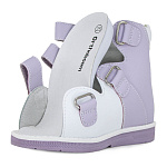 Ортопедические Детские ботинки летние Orthoboom 71597-33 сиренево-белый фото 5