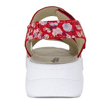 Ортопедические женские босоножки Orthoboom 
20325-14 красный с принтом фото 4