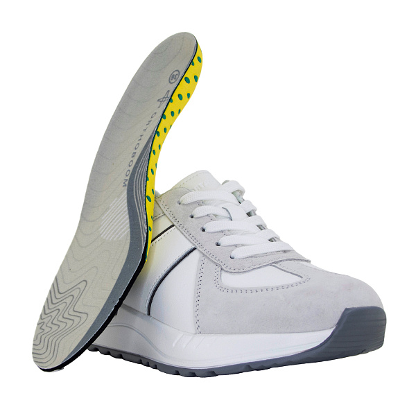 Кроссовки Orthoboom 32247-37 бело-серый