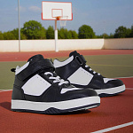 Детские кроссовки Orthoboom 37764-42 сигнальный черный с белым фото 2