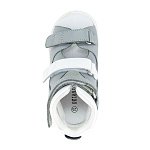 Детские сандалии ORTHOBOOM 71057-07 серый с белым фото 4