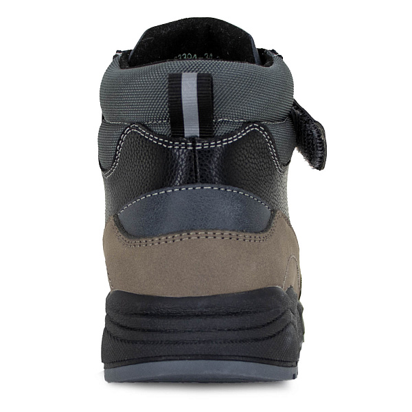 Детские ботинки Orthoboom 83394-34 черный с ореховым