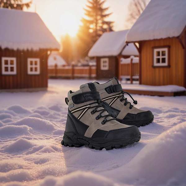 Детские ботинки 81054-01 мокко